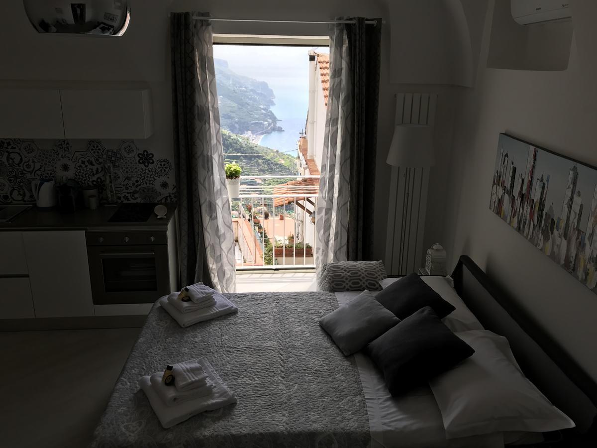 Chez Rosa - Cozy Sea View Openspace - 10Mins From Belmond Caruso Ravello Exterior photo